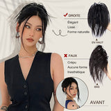 Pince à Queue de Cheval Ebouriffé