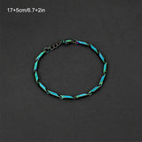 Bracelet Hip Hop En Titane Trempé