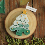 Bougies parfumées sapin de Noël