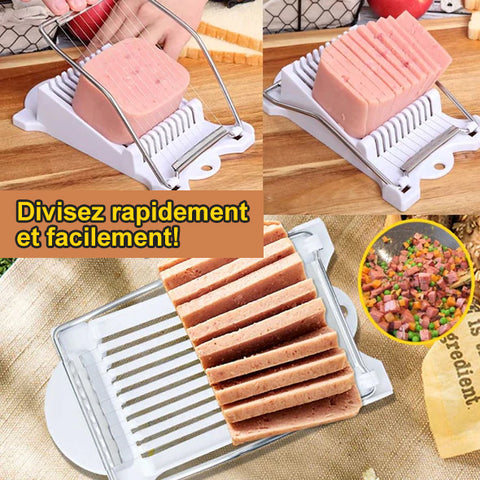 Trancheuse à viande multifonctionnelle en acier inoxydable