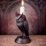 Porte-bougies en forme de hibou