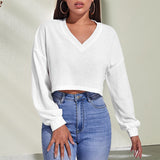 T-shirt Ample à Encolure en V