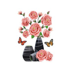 Autocollant Vase 3D