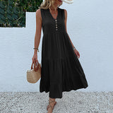 Robe Débardeur avec Boutons