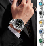 Montre à quartz classique à trois aiguilles personnalisée