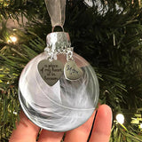 Ornements De Boule De Plumes De Noël