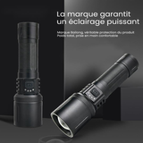 Lampe de Poche Étanche Laser Ultra-lumineuse Extérieure