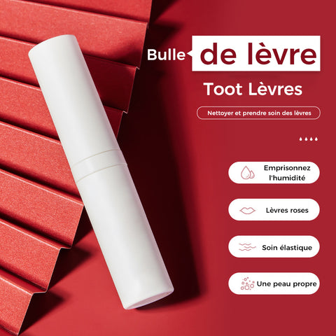 Masque à lèvres à bulles