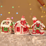 Maison de Noël en argile molle