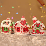 Maison de Noël en argile molle