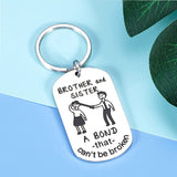 Porte-clés Frère et Sœur Bond