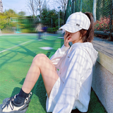 Casquette de baseball queue de cheval estivale avec protection solaire