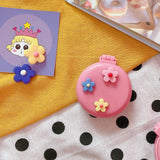 Peigne à Coussin d'Air Portable de Fleurs