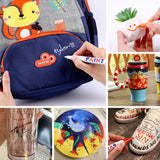 Stylo de peinture pour pneus imperméable à l'eau