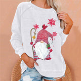 Sweat-shirt Flocon de Neige du Père Noël