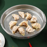 Panier d'égouttage en acier inoxydable pour cuiseur vapeur