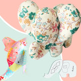 Modèle de décoration d'éléphants