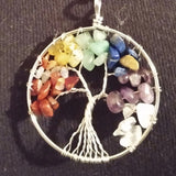 Collier Arbre De Vie Coloré