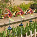 Lampe éolienne solaire de jardin étanche
