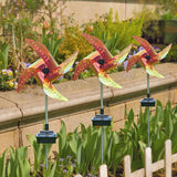 Lampe éolienne solaire de jardin étanche