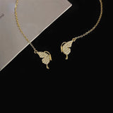 Collier depapillon en patchwork magnétique