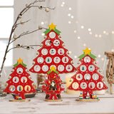 Mini Ensemble d’Arbre de Noël en Bois de Bricolage