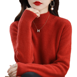 Pull Col Montant Femme