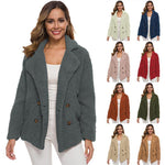 Veste en Peluche pour Femmes en Polaire