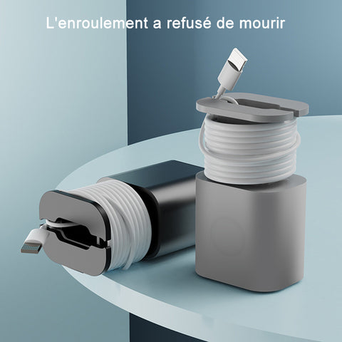 Protecteur de Chargeur en Silicone 2 en 1