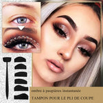Applicateur de poudre pour ombres à paupières
