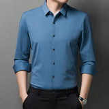 Chemise homme stretch anti-rides sans repassage