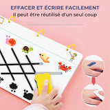 Cahier d'éducation préscolaire de formation au contrôle du stylo