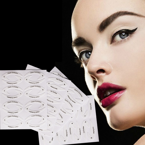 Modèle de maquillage pour les yeux Sticker