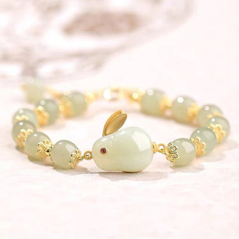 Bracelet Lapin Jade