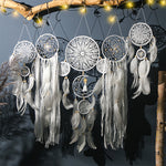 Dreamcatcher Lune et étoiles suspendues au-dessus du lit (5 PCS)