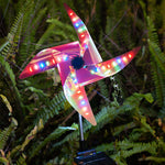 Lampe éolienne solaire de jardin étanche