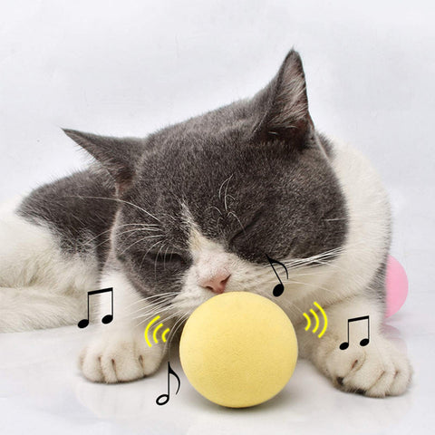 Balle de Jouet pour Chat qui Aboie par Gravité