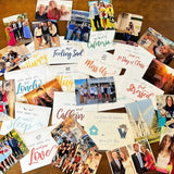 Jeu de cartes de vœux pour les diplômes