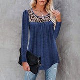 T-shirt oversize à imprimé léopard