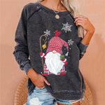 Sweat-shirt Flocon de Neige du Père Noël