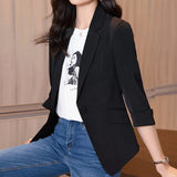 Veste de costume amincissante en Tencel