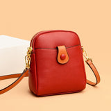 Élégant sac à bandoulière contrasté