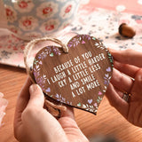 Plaque en Bois d'Amour