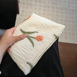 Trousse de maquillage florale mignonne