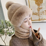 Bonnet écharpe coupe-vent pour femme pour le cyclisme