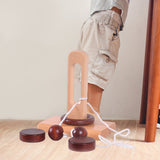 Corde de puzzle à manches en bois