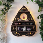 Support en cristal pour lampe Luna Moth