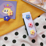 Peigne à Coussin d'Air Portable de Fleurs