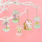 Easter Cartoon Bunny Pendant