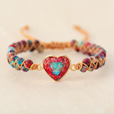 Bracelet Jaspe Cœur Passionné